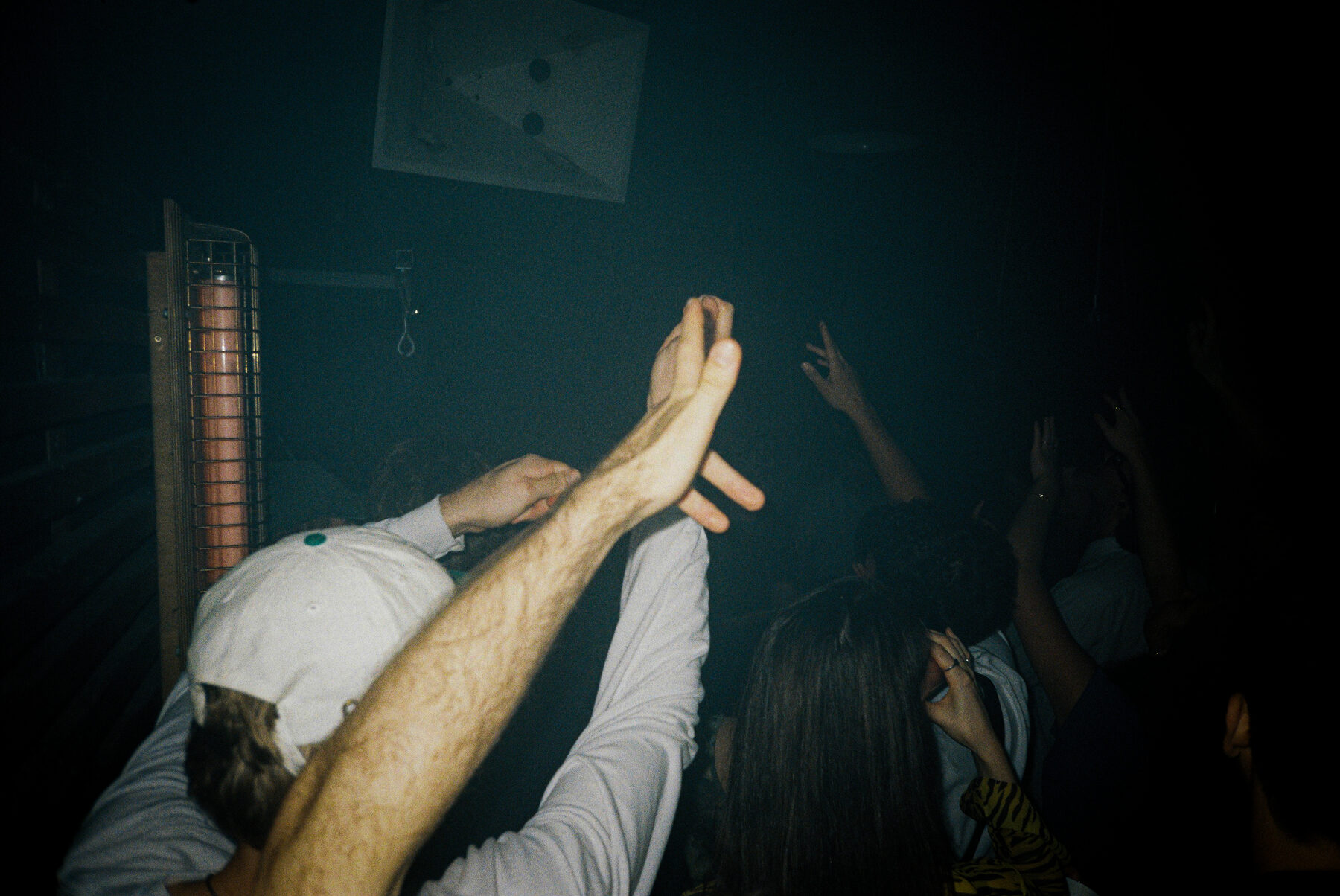 Hands up in the haze